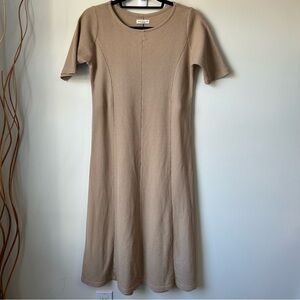 Earth Music & Ecology Tan Midi Dress